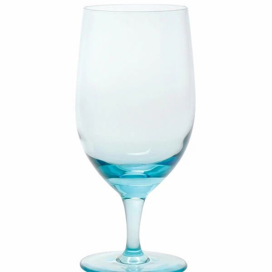 Glassware * | Fortessa Tableware Solutions Fortessa Gala 15 Oz. Aquamarine Goblet 12/Case