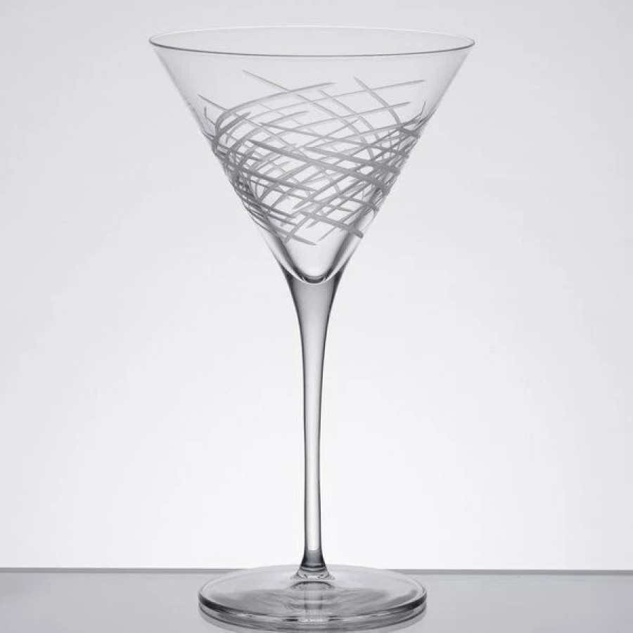 Glassware * | Master'S Reserve 9136/69477 Renewal 10 Oz. Crosshatch Martini Glass 12/Case