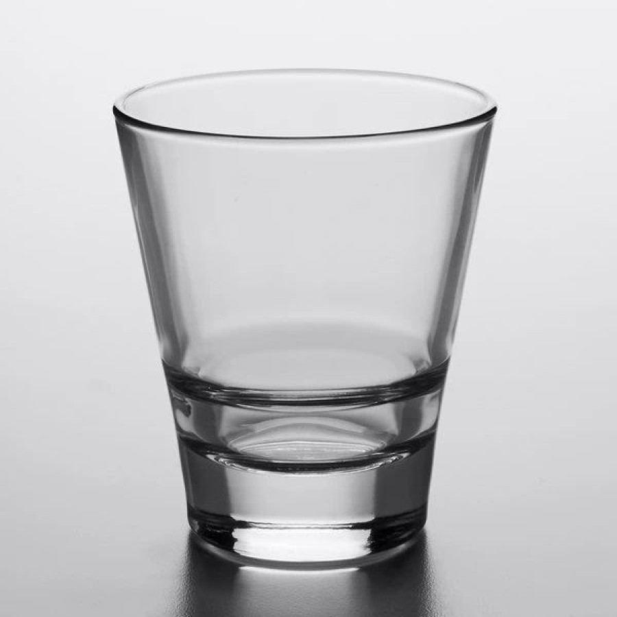 Glassware * | Libbey 15869 Endeavor 8 Oz. Customizable Stackable Rocks / Old Fashioned Glass 12/Case