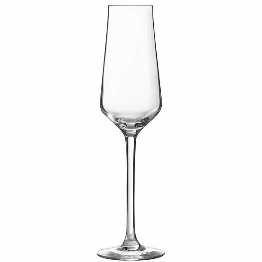 Glassware * | Chef & Sommelier J8907 Reveal' Up 8 Oz. Customizable Soft Flute Glass By Arc Cardinal 24/Case