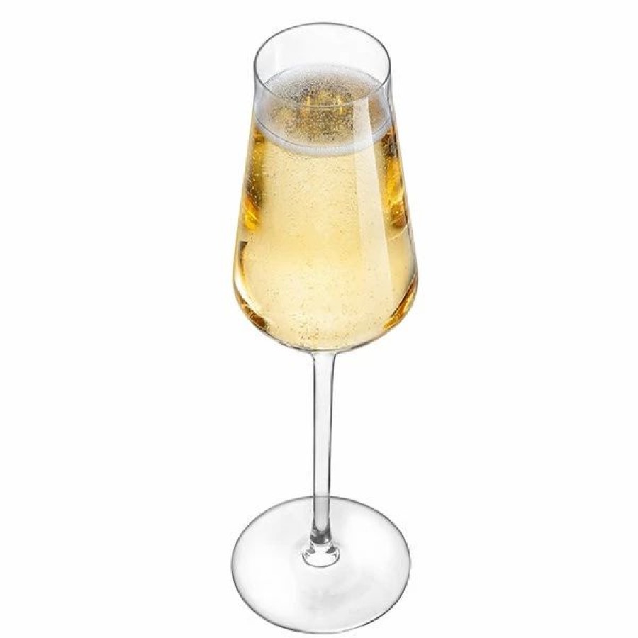 Glassware * | Chef & Sommelier J8907 Reveal' Up 8 Oz. Customizable Soft Flute Glass By Arc Cardinal 24/Case