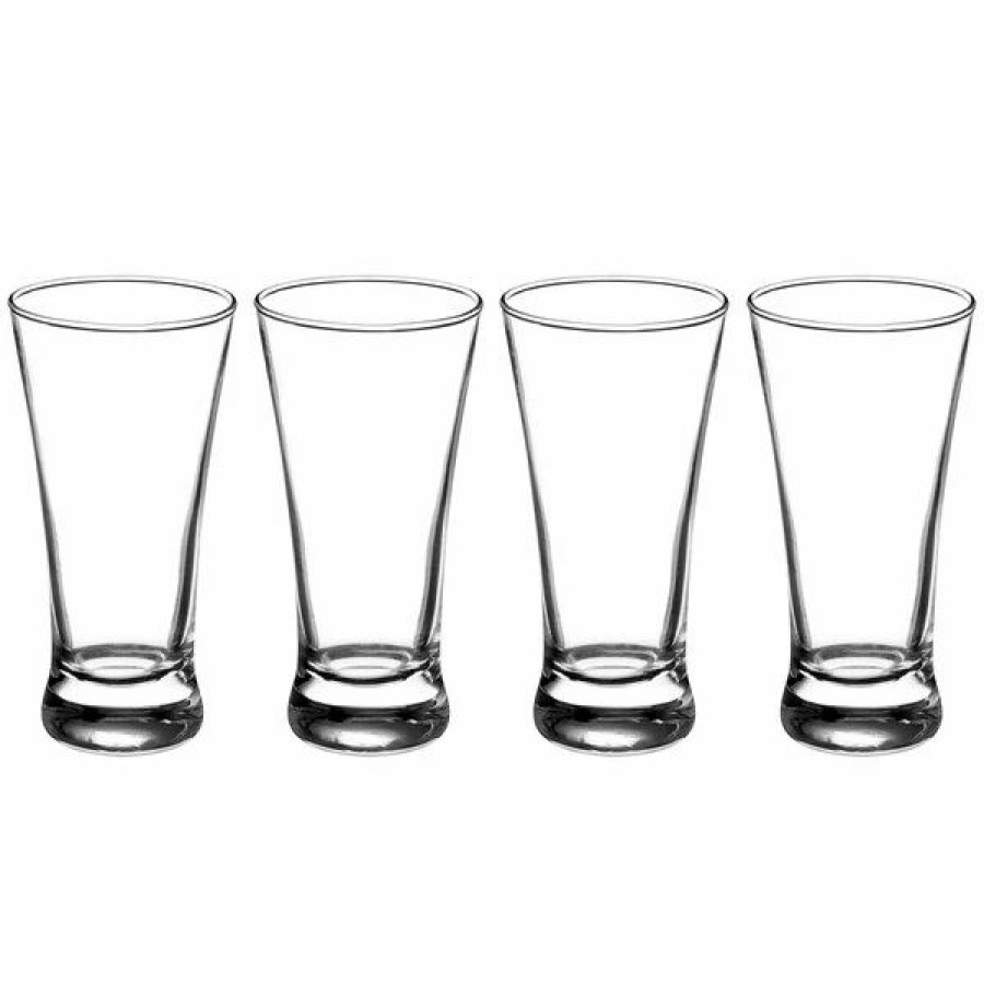 Glassware * | Acopa 5.5 Oz. Flared Pilsner Beer Tasting Glass 4/Pack