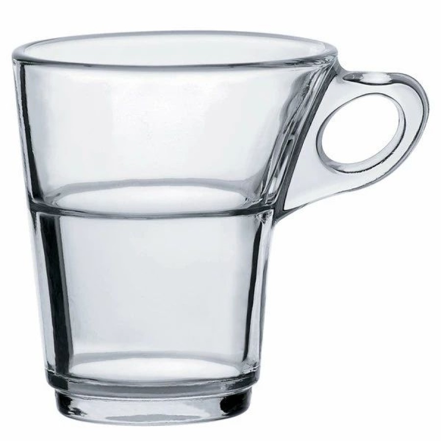 Novelty & Specialty Beverageware * | Duralex 4026Ar06 Caprice 3.125 Oz. Stackable Glass Espresso Mug 72/Case