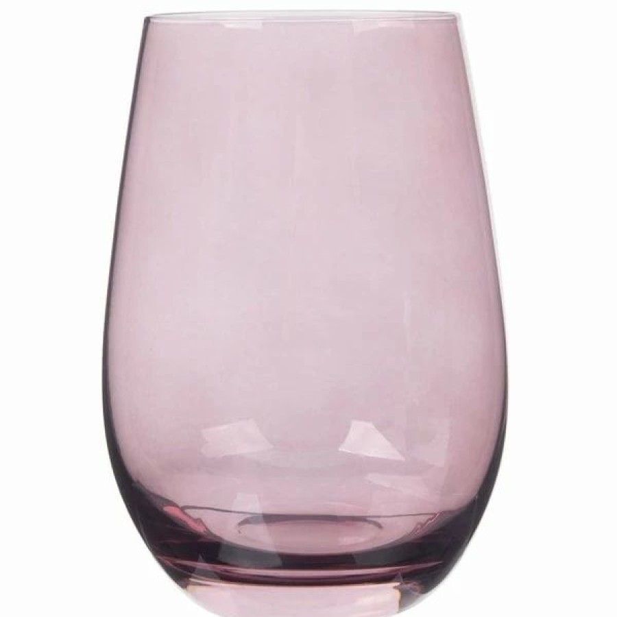 Glassware * | Stolzle S3527712E Elements 16.5 Oz. Lilac Stemless Wine Glass / Tumbler 24/Case