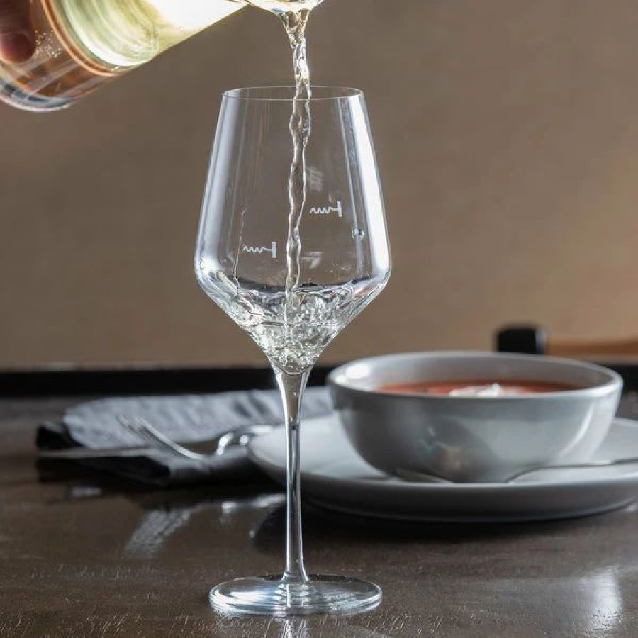 Glassware * | Master'S Reserve 9323/U224A Acura Prism 16 Oz. Pour Control 8 Oz. / 5 Oz. Wine Glass 12/Case