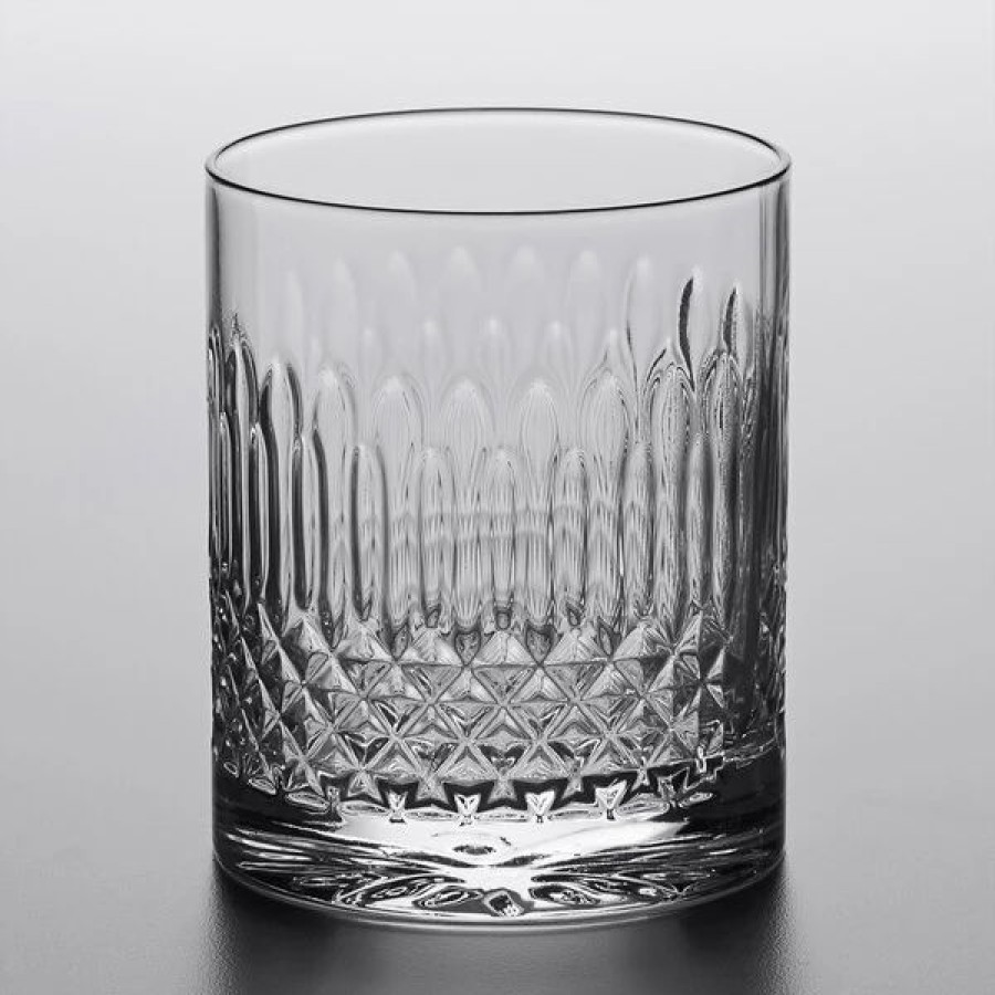 Glassware * | Luigi Bormioli 12769/02 Diamante 12.75 Oz. Rocks / Double Old Fashioned Glass 24/Case