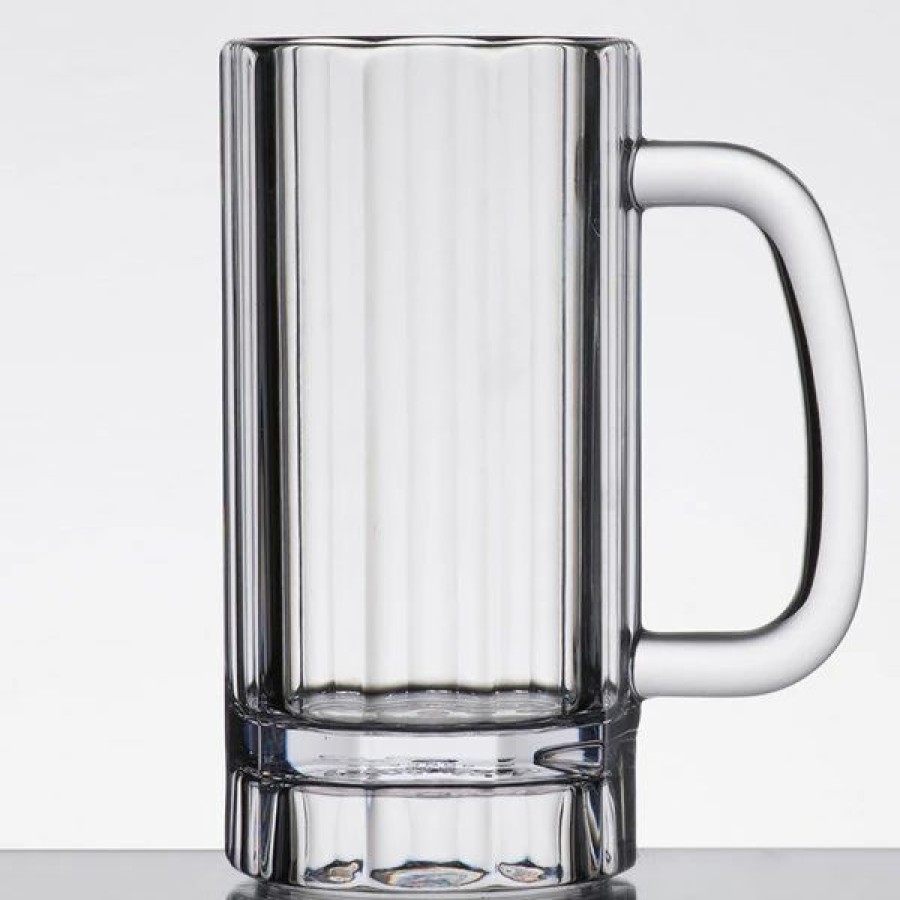 Reusable Plastic Beverageware * | Carlisle 4396507 Lexington 16 Oz. Plastic Beer Mug 12/Case