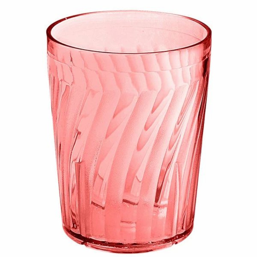 Reusable Plastic Beverageware * | Get Enterprises Get 2206-1-R Tahiti 6 Oz. Red Customizable San Plastic Tumbler 72/Case