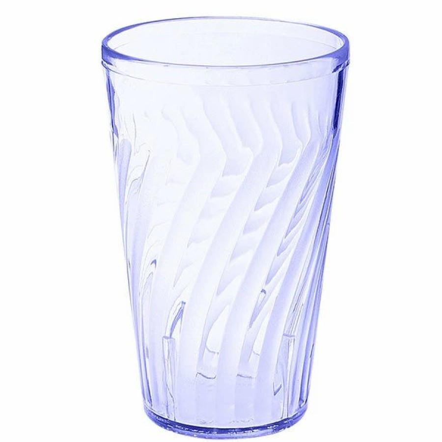 Reusable Plastic Beverageware * | Get Enterprises Get 2212-1-Bl Tahiti 12 Oz. Blue Customizable San Plastic Tumbler 72/Case