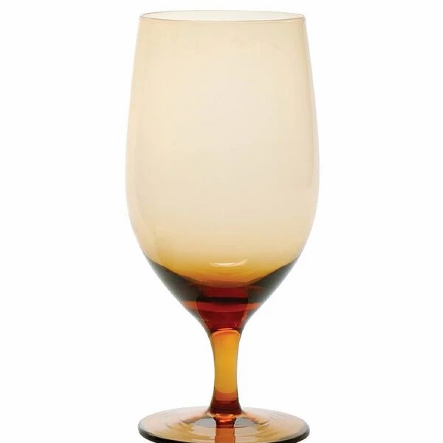 Glassware * | Fortessa Tableware Solutions Fortessa Gala 15 Oz. Amber Goblet 12/Case