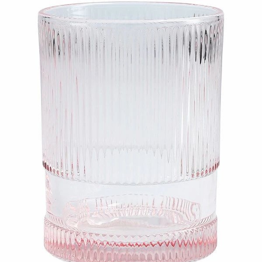 Novelty & Specialty Beverageware * | Fortessa Tableware Solutions Fortessa Noho 12.85 Oz. Pink Beverage Glass 4/Case