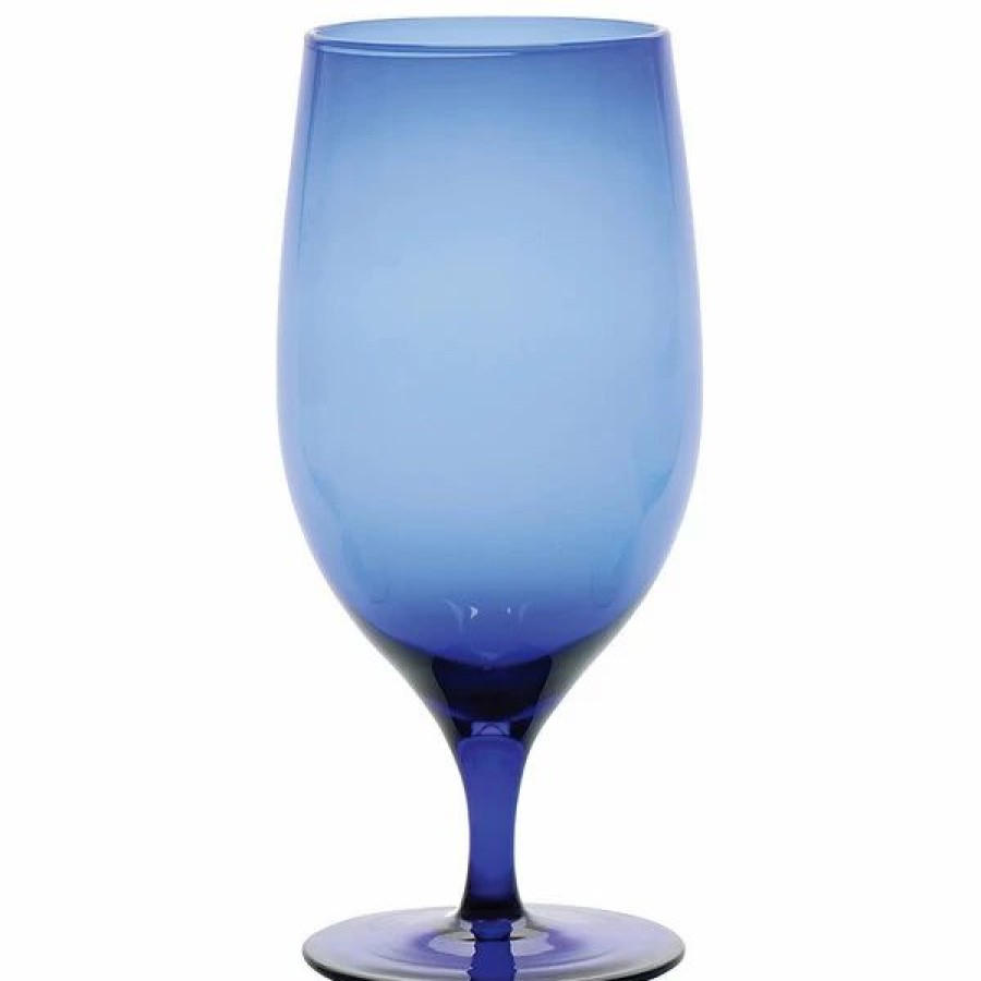 Glassware * | Fortessa Tableware Solutions Fortessa Gala 15 Oz. Cobalt Blue Goblet 12/Case