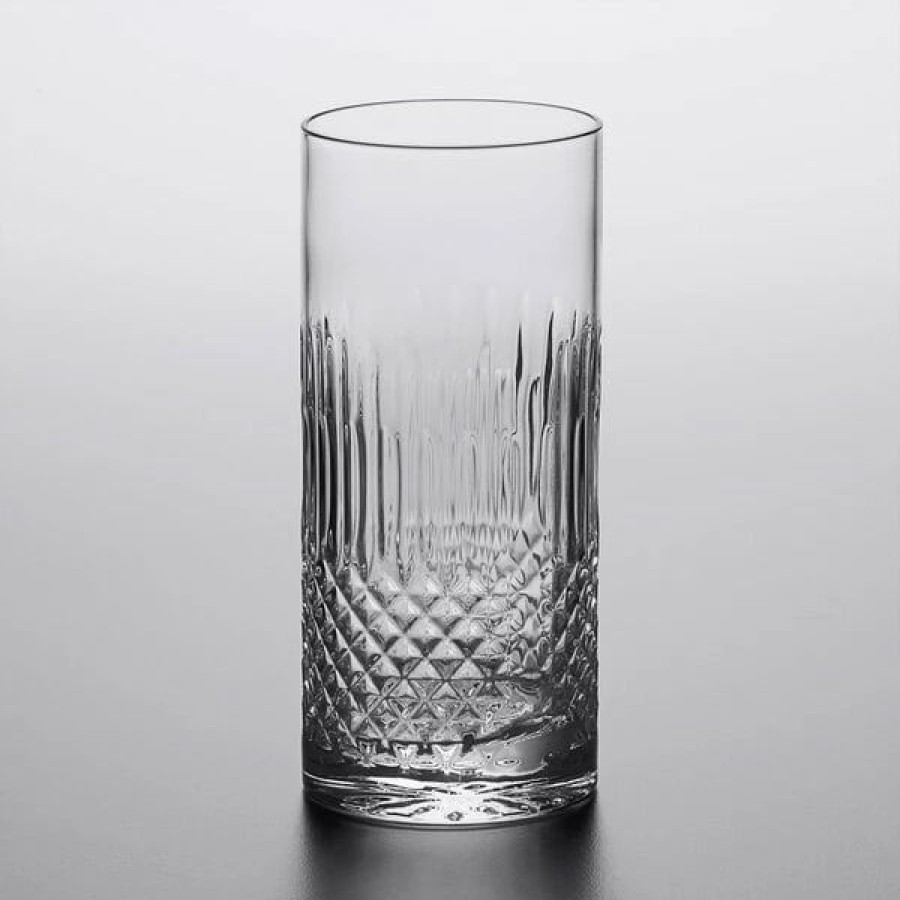 Glassware * | Luigi Bormioli 12770/02 Diamante 16.25 Oz. Highball Glass 24/Case