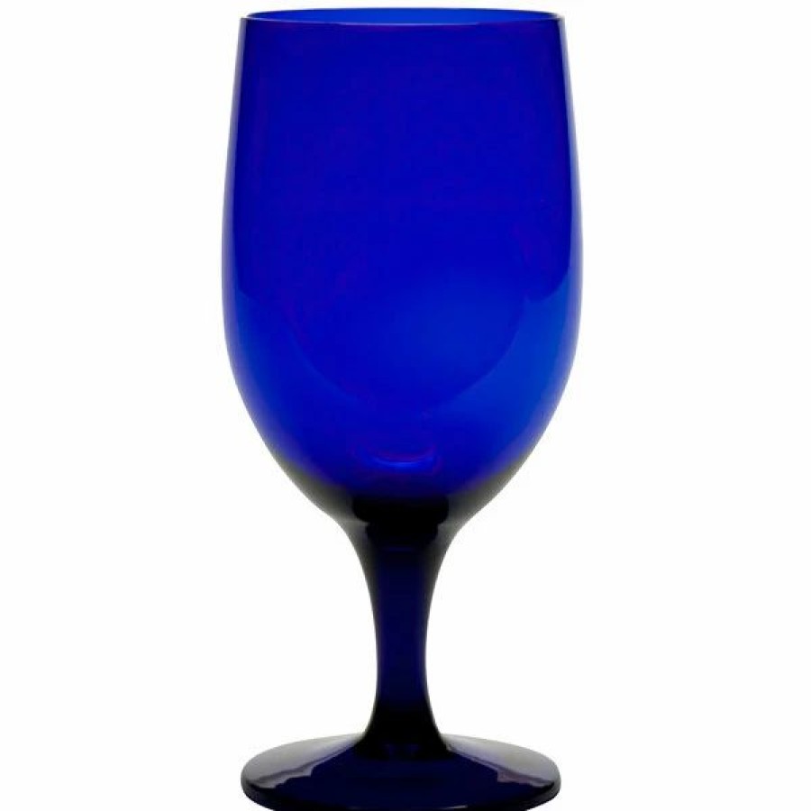 Glassware * | Fortessa Tableware Solutions Fortessa Gala 15 Oz. Dark Cobalt Blue Goblet 12/Case