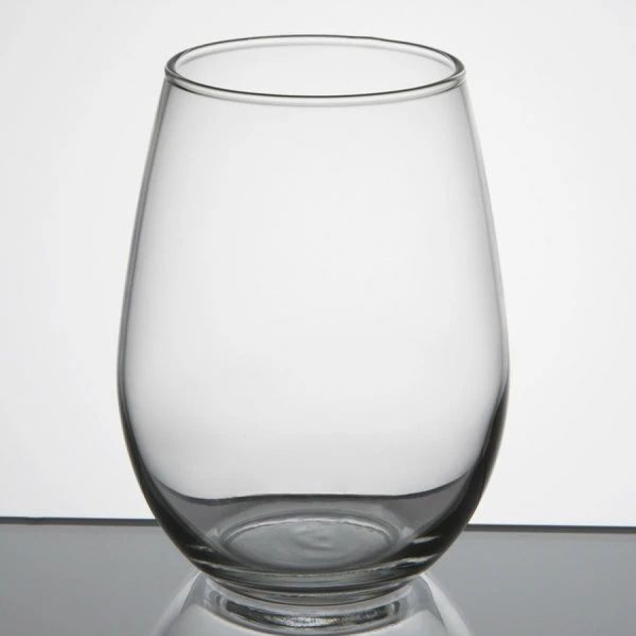 Glassware * | Libbey 217 12 Oz. Customizable Stemless White Wine Glass 12/Case