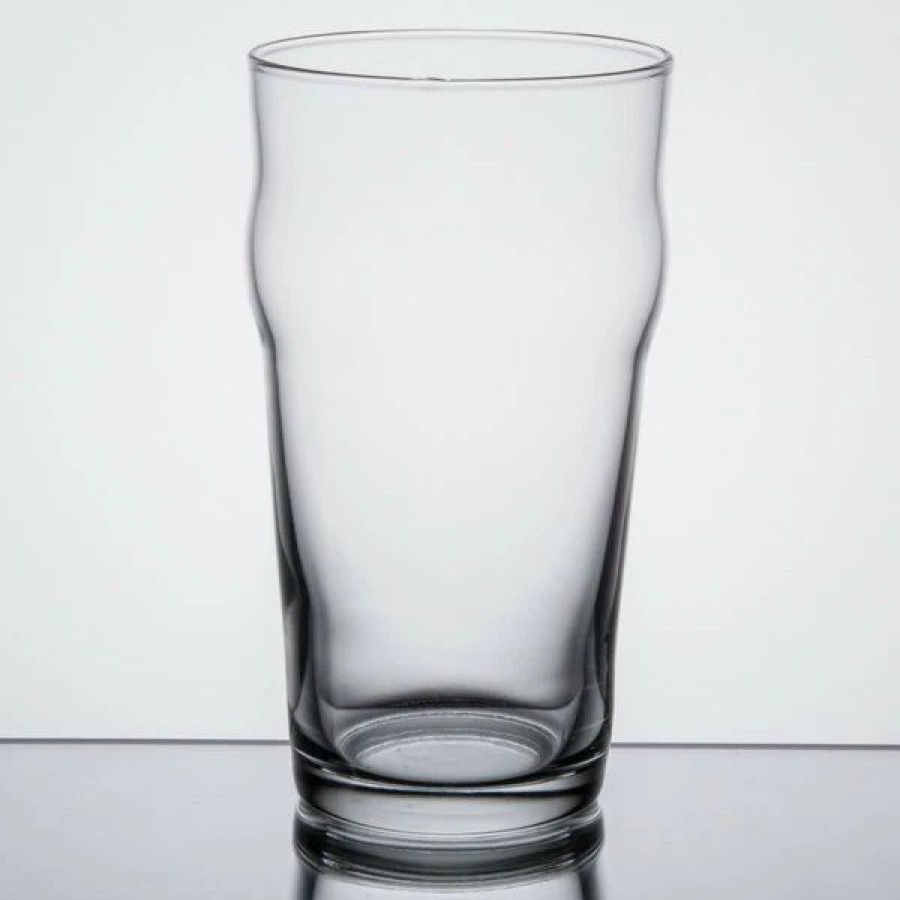 Glassware * | Libbey 14801Ht No-Nik 20 Oz. Customizable English Pub / Nonic Glass 36/Case