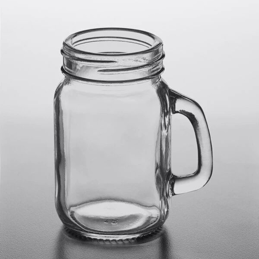 Glassware * | Arcoroc 4.75 Oz. Customizable Mini Mason Jar With Handle By Arc Cardinal 12/Case