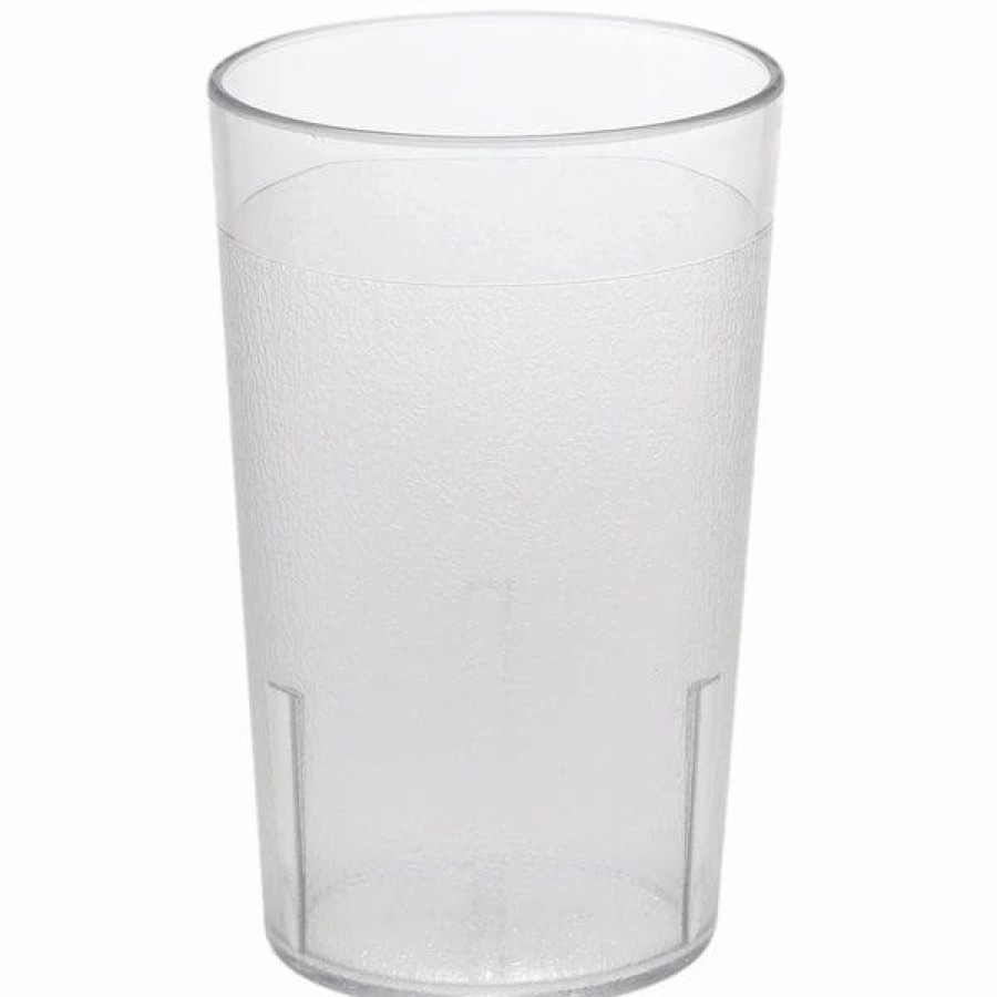 Reusable Plastic Beverageware * | Cambro 800Cw152 Camwear 8 Oz. Clear Polycarbonate Tumbler 48/Case