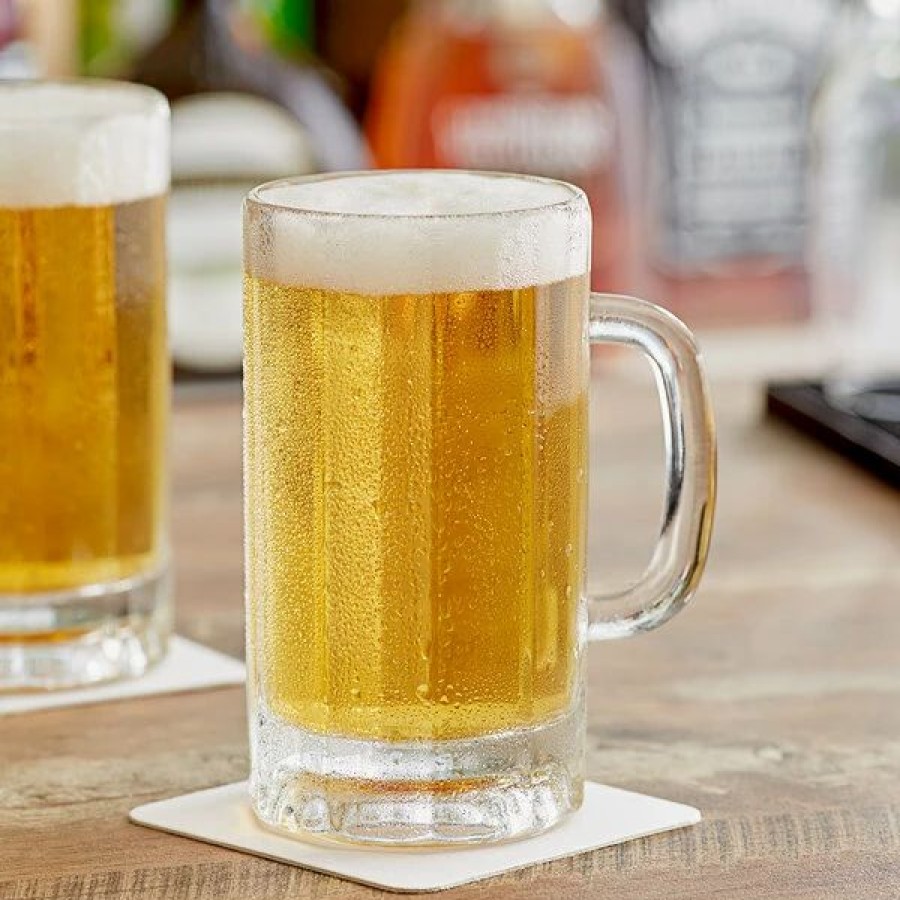 Glassware * | Acopa 14 Oz. Paneled Beer Mug 12/Case