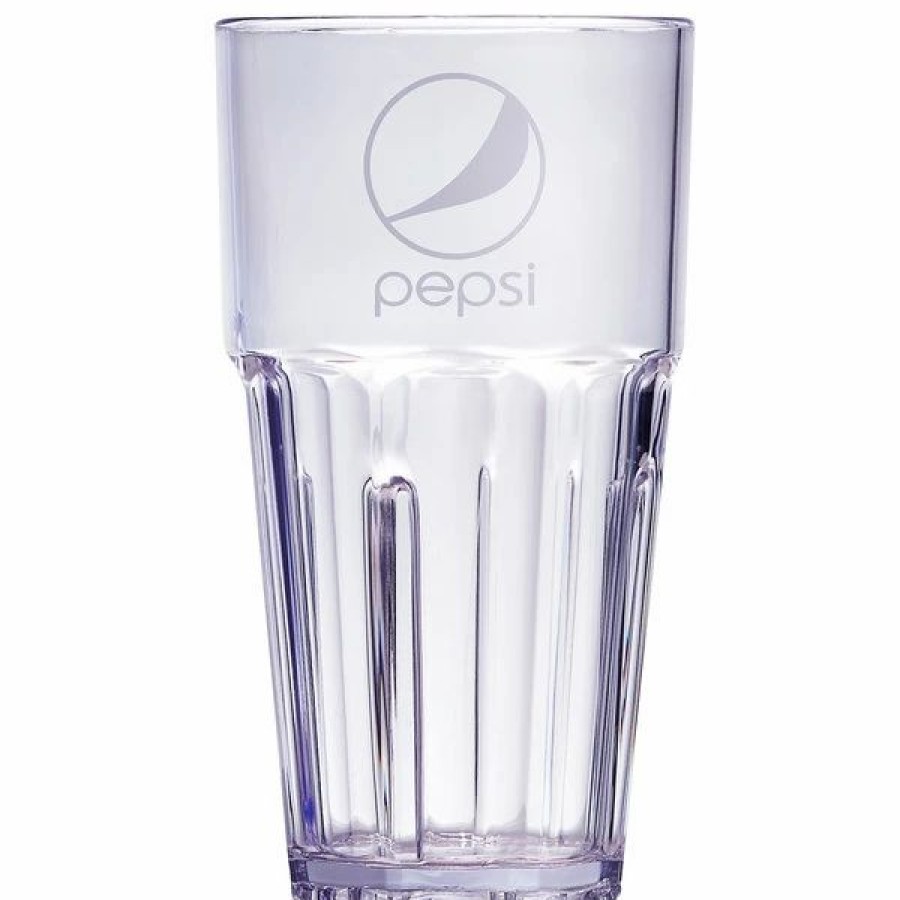 Reusable Plastic Beverageware * | Get Enterprises Get 9916-Bp Bahama 16 Oz. Blue Pepsi San Plastic Tumbler 72/Case