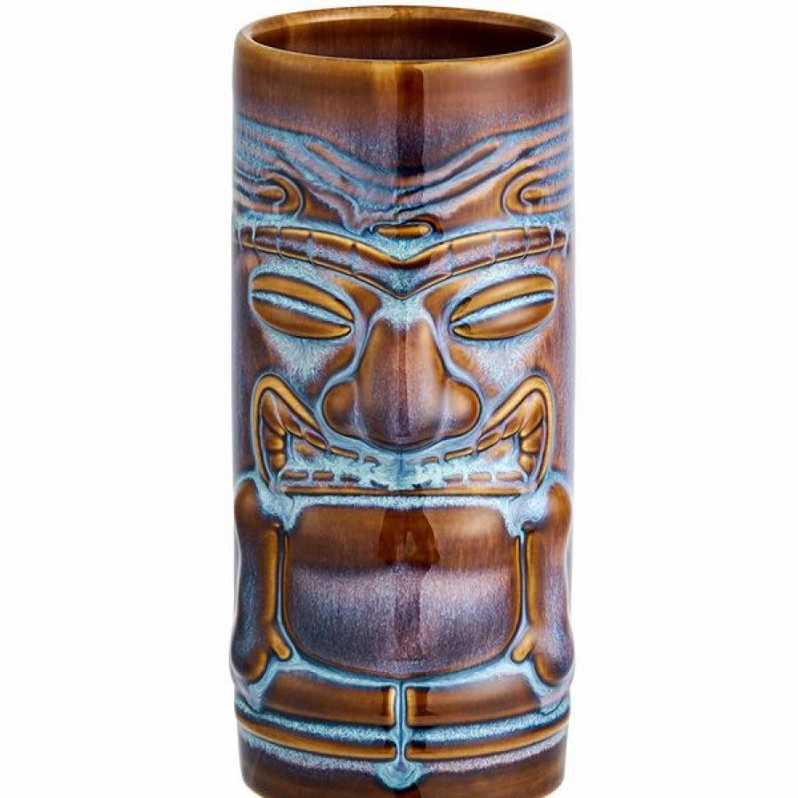 Glassware * | Tuxton Gz3-160 Glacier 16 Oz. Ceramic Tiki Mug 12/Pack