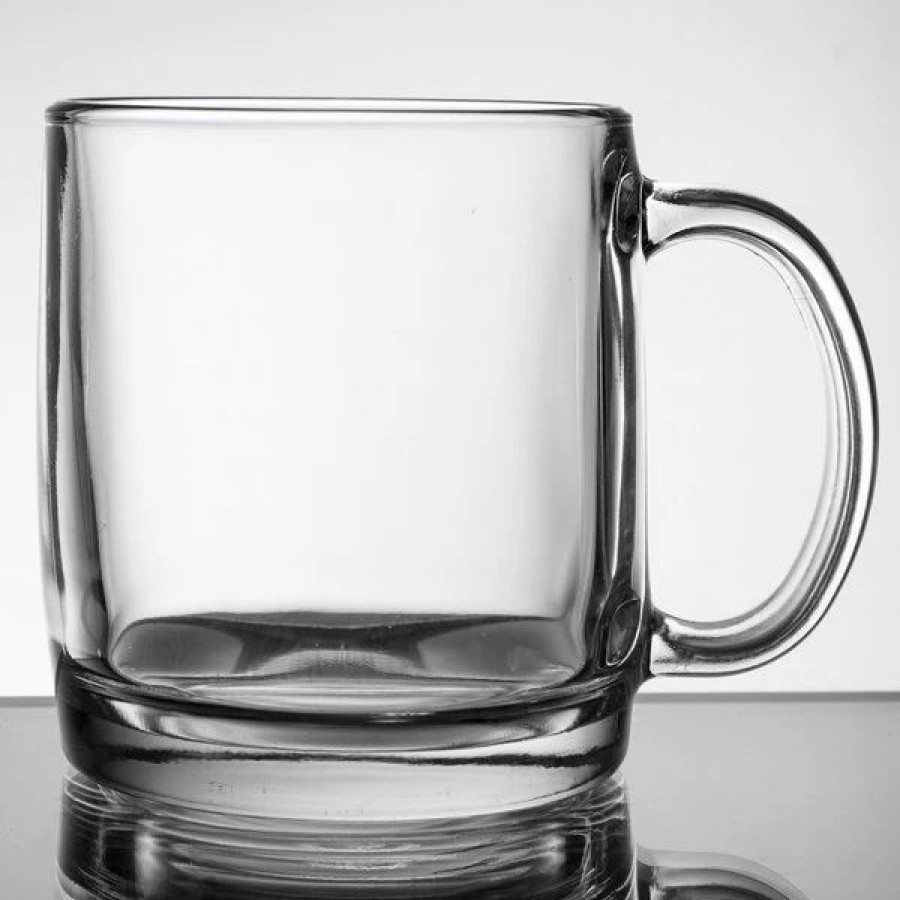 Novelty & Specialty Beverageware * | Arcoroc D9219 Nordic 13 Oz. Customizable Glass Mug By Arc Cardinal 24/Case