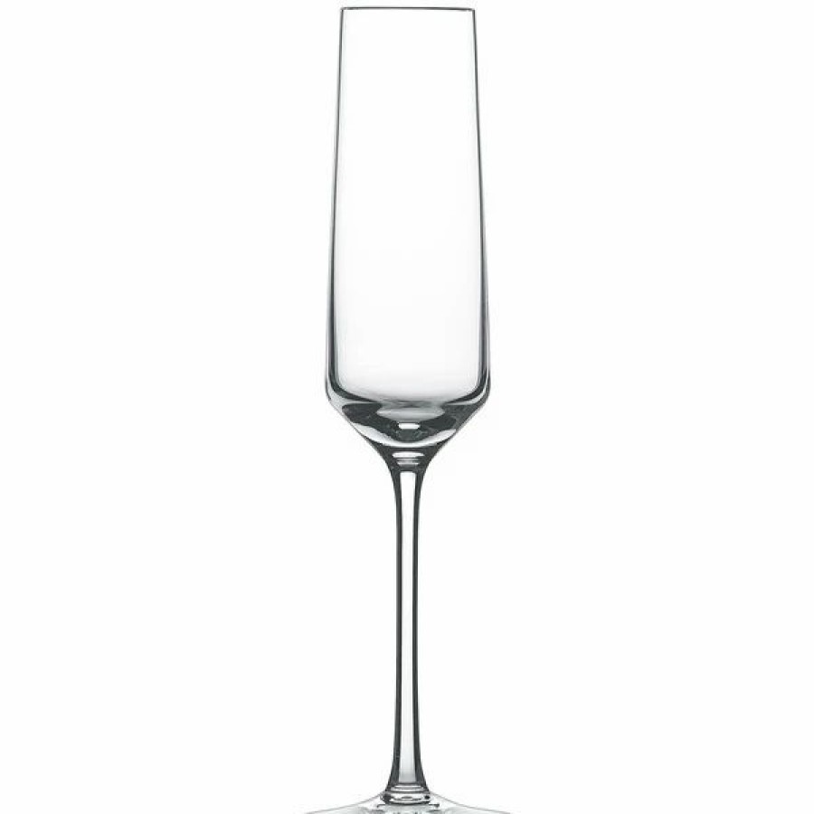 Glassware * | Schott Zwiesel Pure 7.3 Oz. Flute Glass By Fortessa Tableware Solutions 6/Case